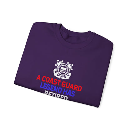 A Coast Guard Legend Has Retired Sweatshirt