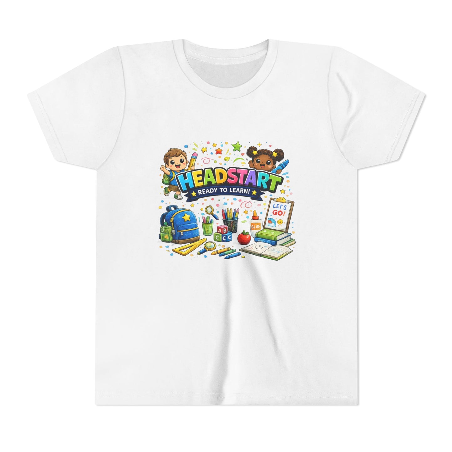 Headstart Kids T-Shirt - Ready to Learn Back-to-School Tee