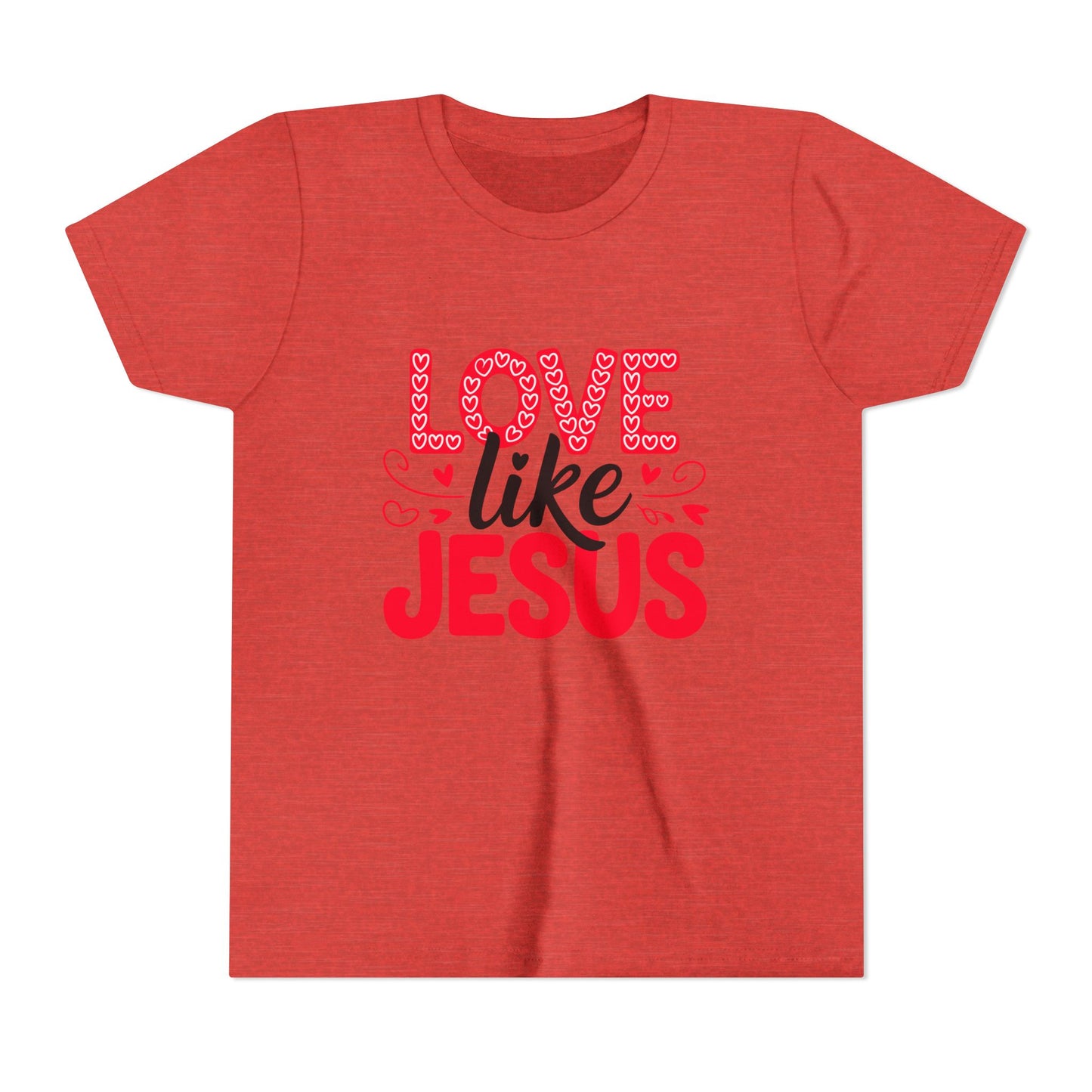 Youth Tee - "Love Like Jesus" Christian Kids Shirt