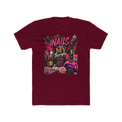 Nails Are My Therapy T-Shirt — Nail Tech & Manicurist Graphic Tee