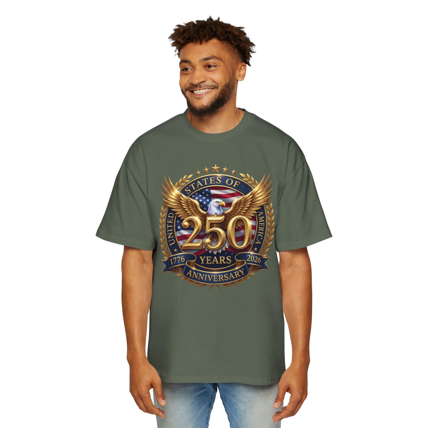 250th Anniversary Eagle T-Shirt — United States 1776–2026 Commemorative Tee
