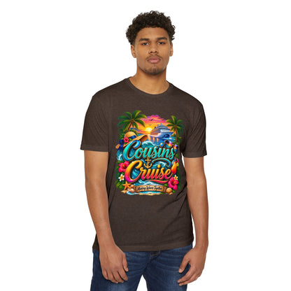Cousins Cruise T‑Shirt — Tropical Family Vacation Tee