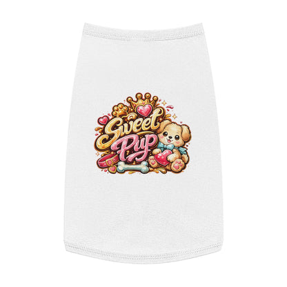 Sweet Pup Dog Tank Top — Cute Puppy Graphic Pet Tee