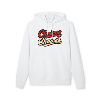 Choices Retro Hoodie — Vintage Script Pullover