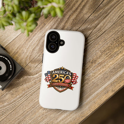 25th Anniversary Patriotic Phone Case — America’s Celebration Design