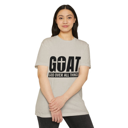 GOAT 'God Over All Things' T-Shirt - Christian Faith Tee