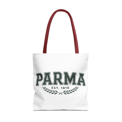 Parma Est. 1816 Tote Bag — Vintage Collegiate Canvas Tote