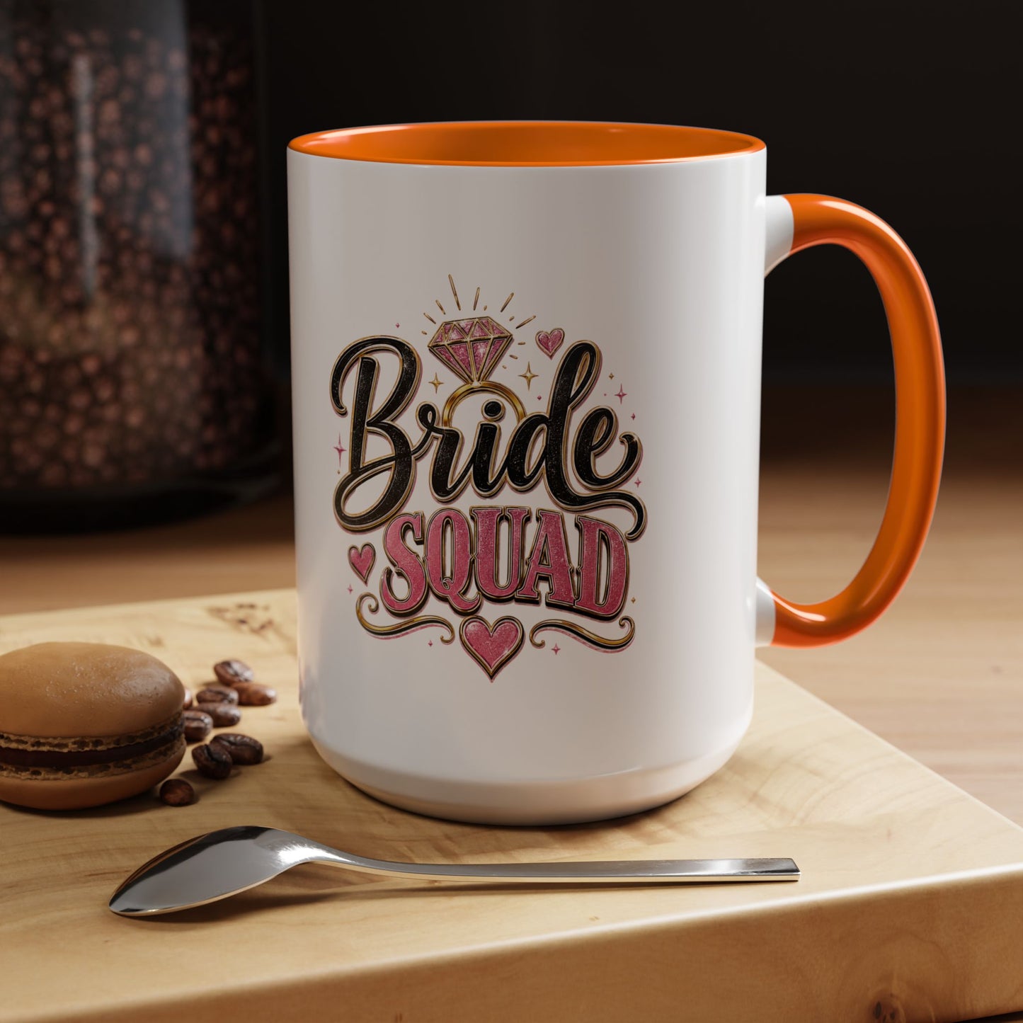 Bride Squad Coffee Mug — Bachelorette Party Gift, Bridal Shower Accent Mug