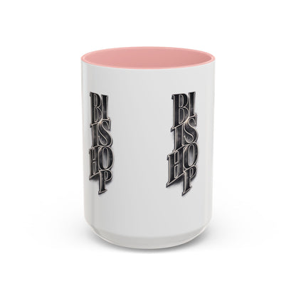 Bishop Vertical Logo Accent Coffee Mug — 11/15oz