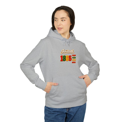 Juneteenth 1865 Hoodie — History, Courage, Resilience, Respect Pullover