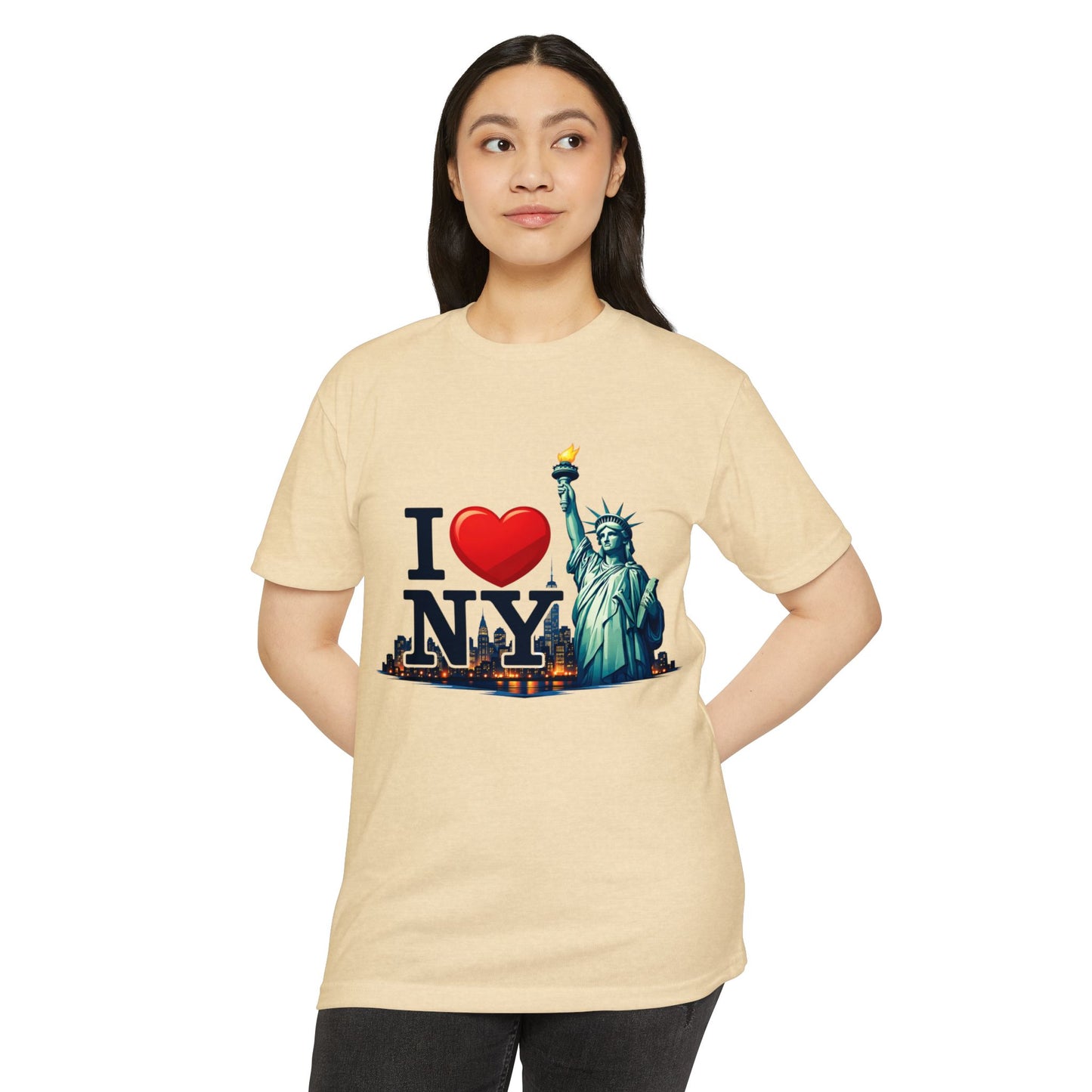 I  NY Statue of Liberty T-Shirt — New York City Souvenir Tee
