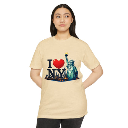 I  NY Statue of Liberty T-Shirt — New York City Souvenir Tee