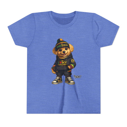 Youth Bear Graphic Tee – "I Love My Culture" Urban Streetwear
