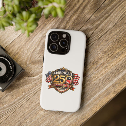 25th Anniversary Patriotic Phone Case — America’s Celebration Design