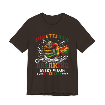 Juneteenth "Breaking Every Chain" T-Shirt