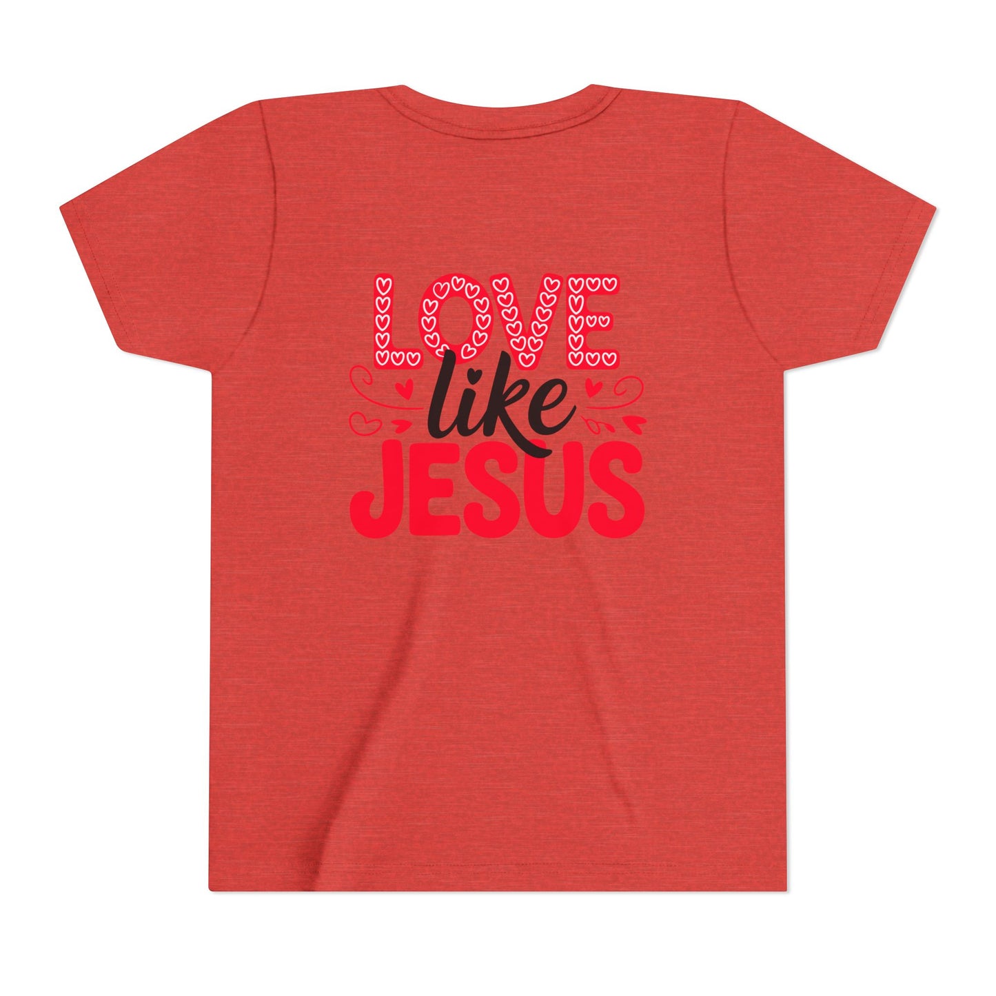 Youth Tee - "Love Like Jesus" Christian Kids Shirt