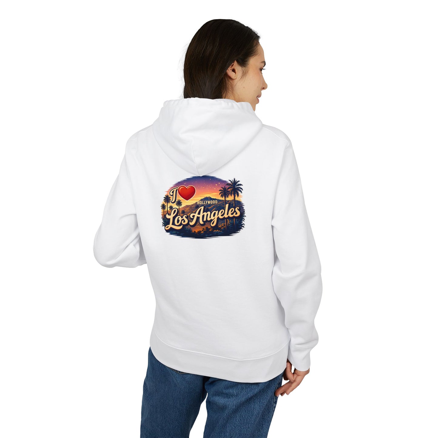 Los Angeles Sunset Hoodie – I  Los Angeles Retro Palm Beach Sweatshirt