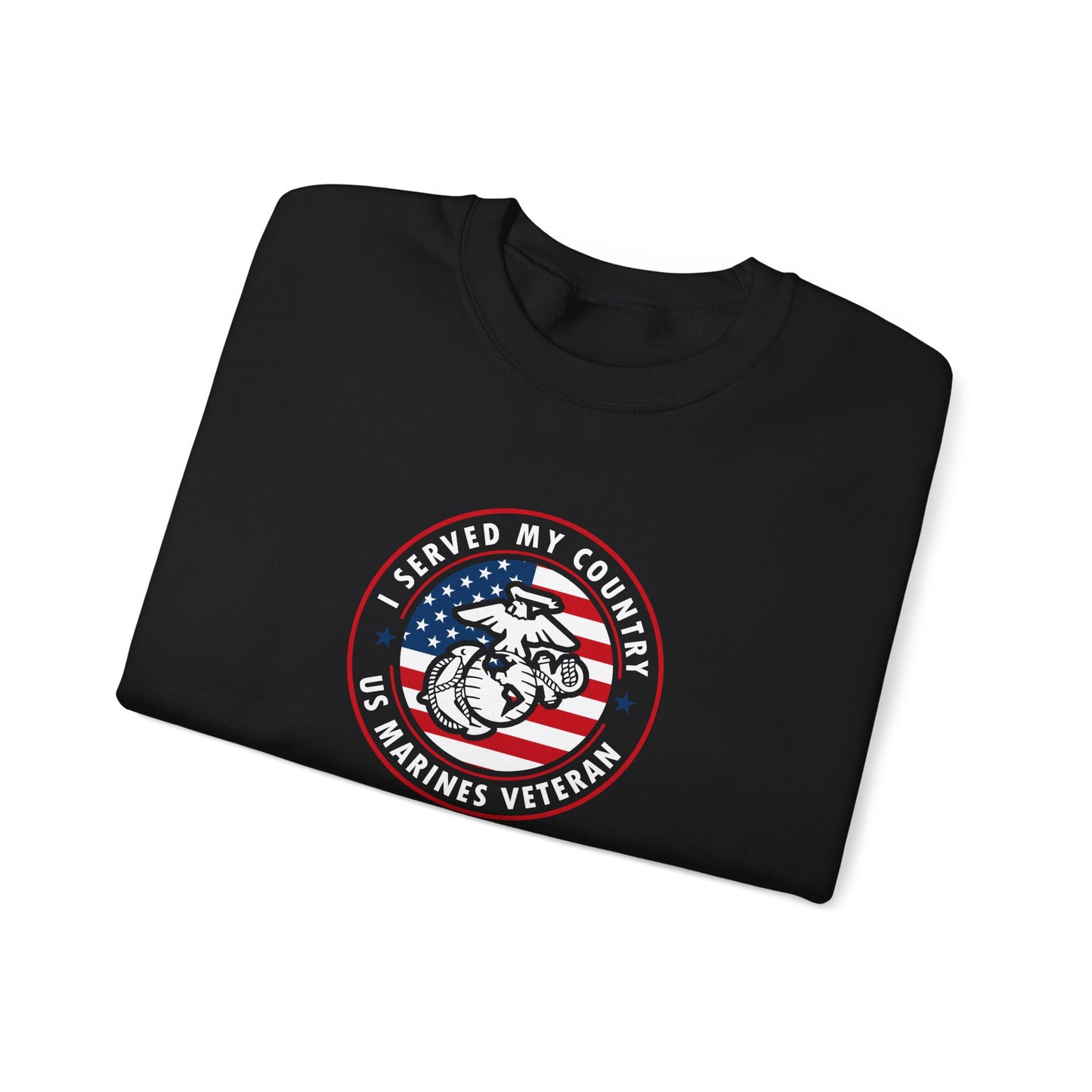 I Served My Country US Marines Veteran Sweatshirt