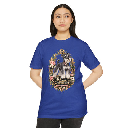 Miniature Schnauzer Floral Tee