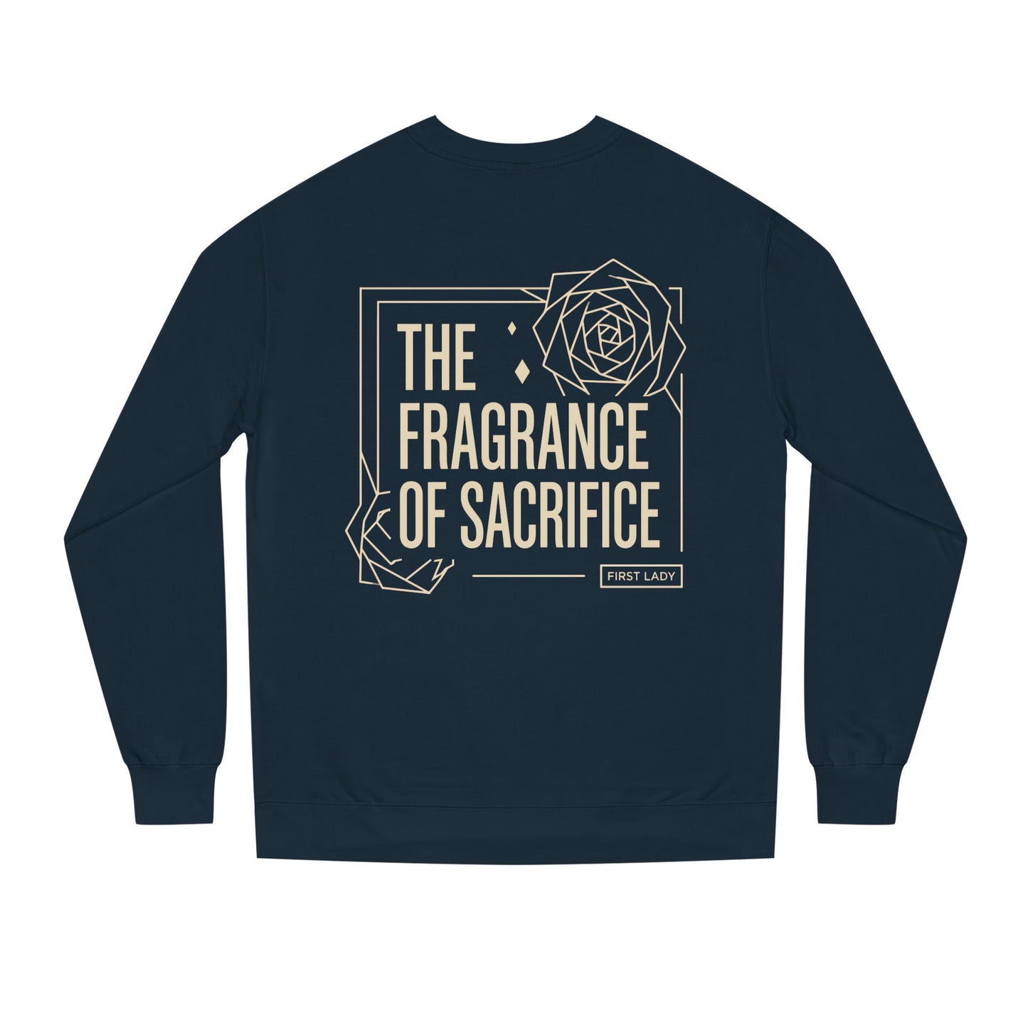 The Fragrance of Sacrifice Sweatshirt — Floral Graphic Crewneck