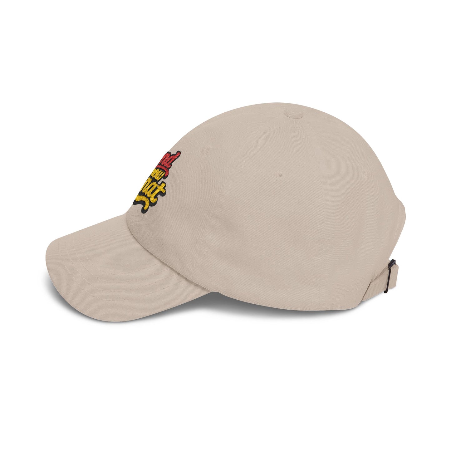 Dad Cap — 'And Now What' Retro Script Embroidered Baseball Hat