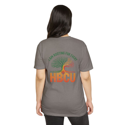 HBCU Roots T-Shirt — "I Am Rooting for Every HBCU" Pride Tee
