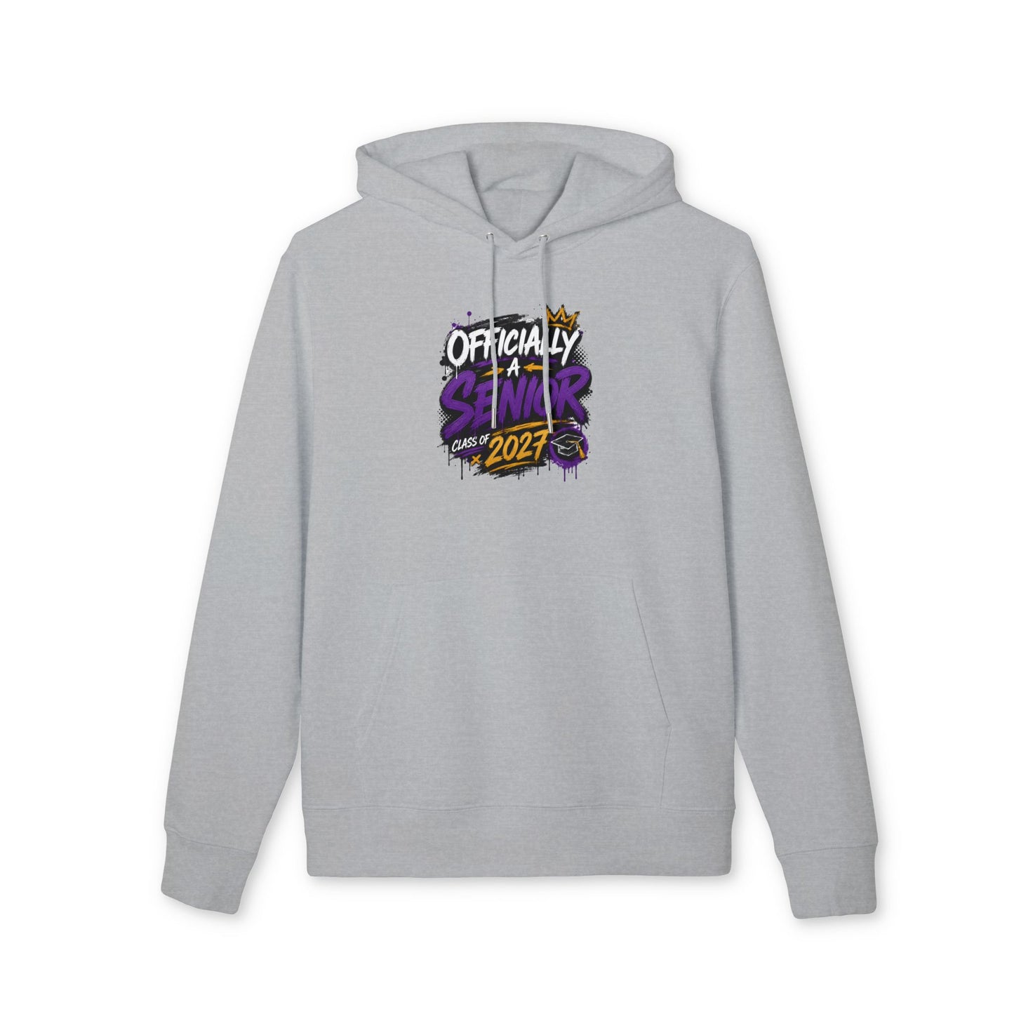 Senior Class Hoodie - "Officially a Senior" Class of 2027 Graphic Hoodie