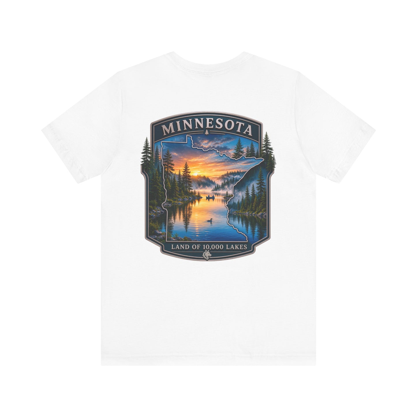 Minnesota Lakes Sunset T‑Shirt