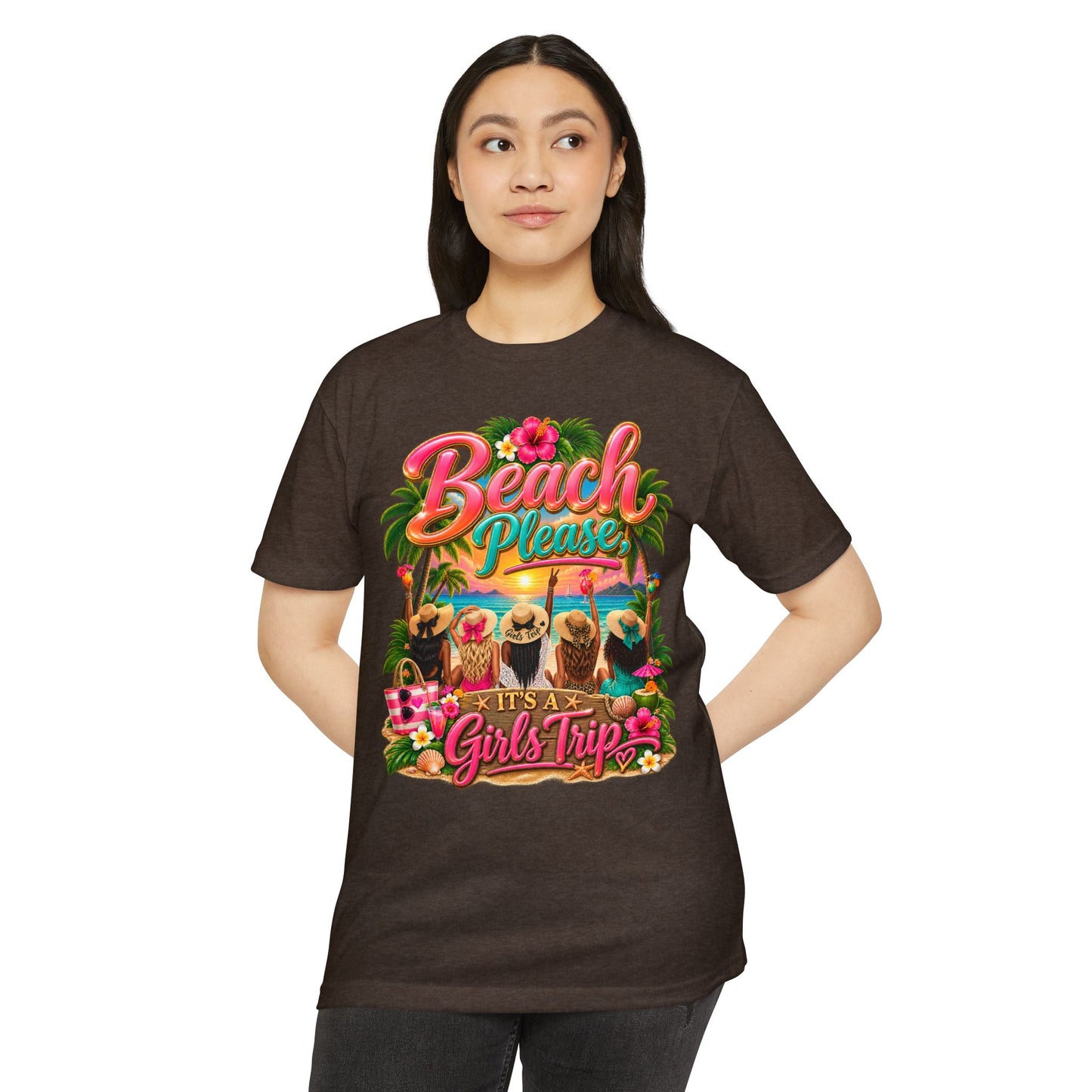 Beach Please Girls Trip T-Shirt
