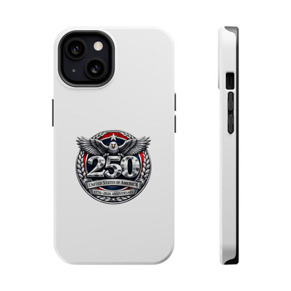 iPhone Magnetic Impact Case — 250th Anniversary Eagle Badge Design