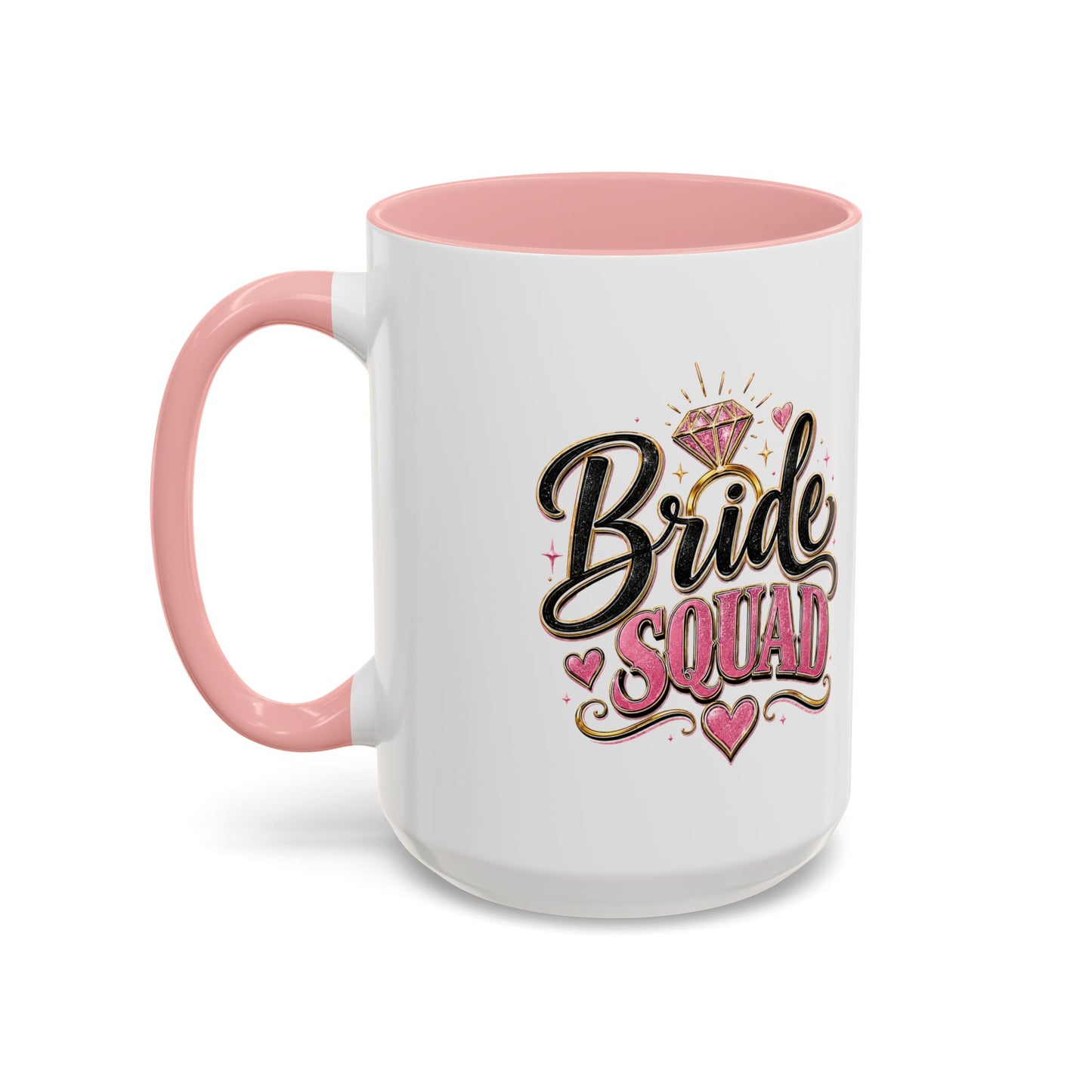 Bride Squad Coffee Mug — Bachelorette Party Gift, Bridal Shower Accent Mug
