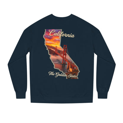 California Golden State Sweatshirt — Golden Gate Sunset Crew