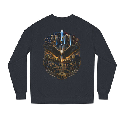 9/11 Memorial Sweatshirt — Never Forget Tribute Crewneck