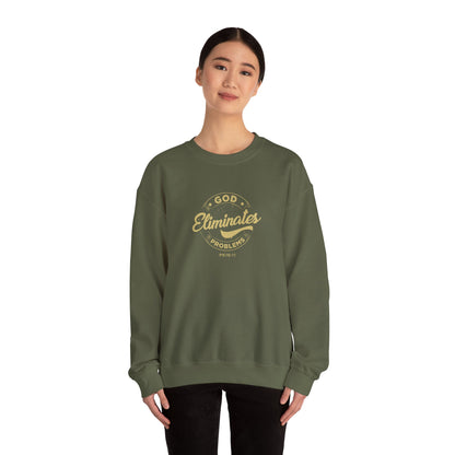 God Eliminates Problems Ps16:11  Sweatshirt