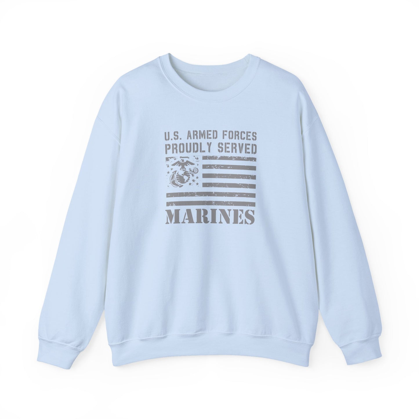 U.S. Armed Forces Proudly Served Marines Sweatshirt