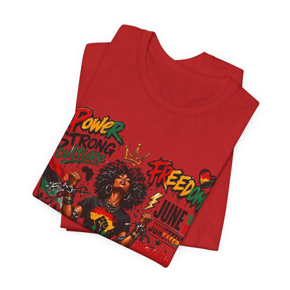 Juneteenth Freedom T-Shirt — Black Is Beautiful Graphic Tee