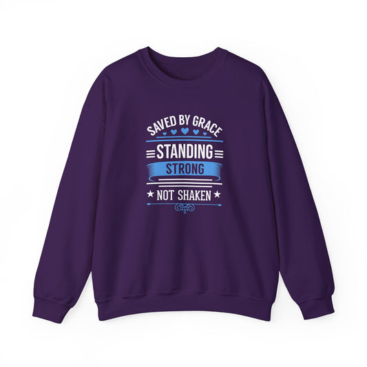 Saved By Grace Standing Strong Sweatshirt