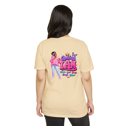 God Says I Am Tee — Inspirational Christian Graphic T-Shirt