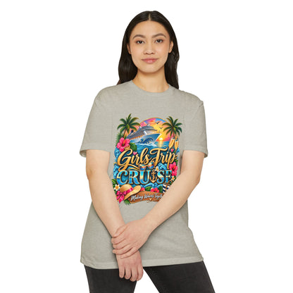Girls Trip Cruise T-Shirt — Tropical Vacation Graphic Tee