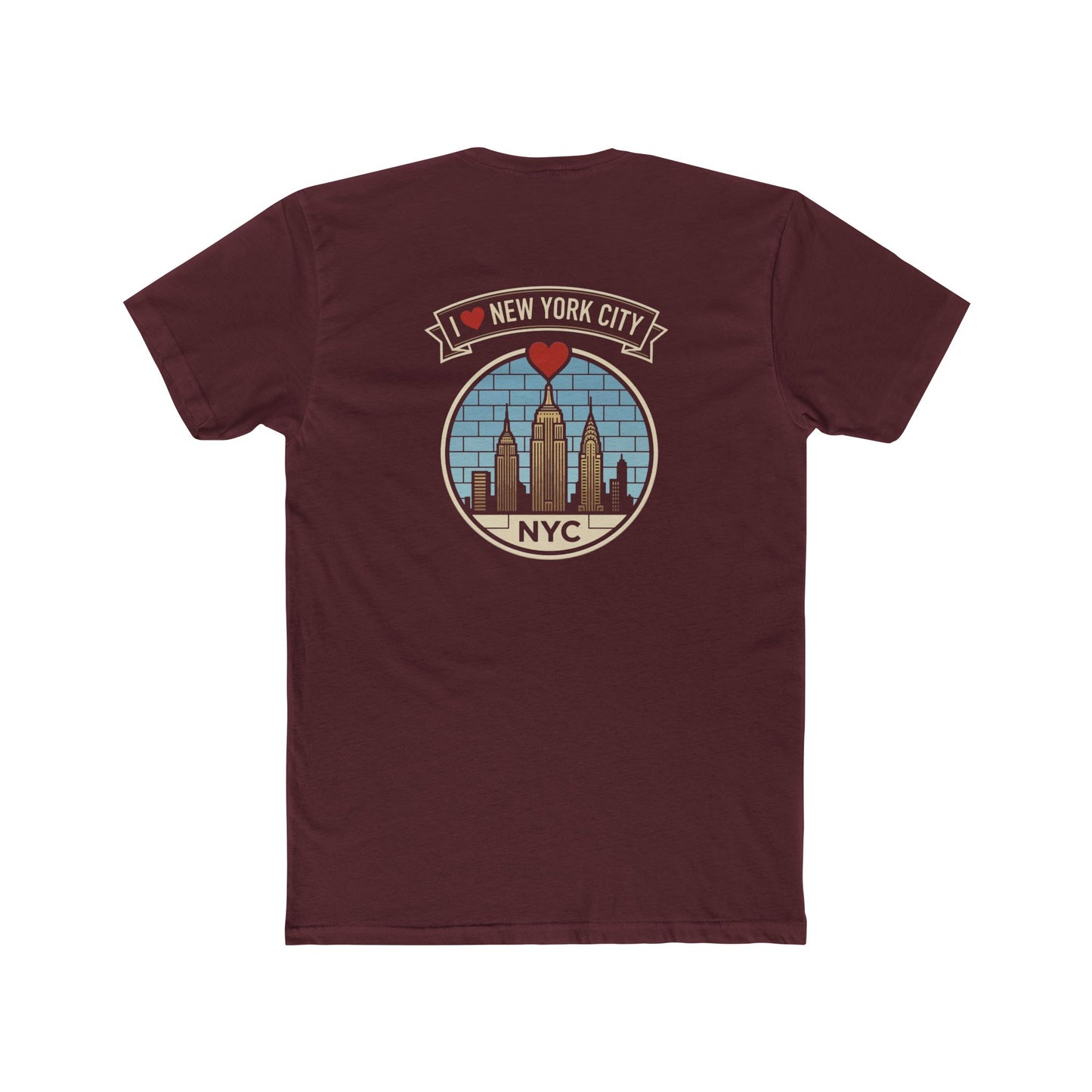 NYC Skyline T-Shirt — I  New York City Graphic Tee