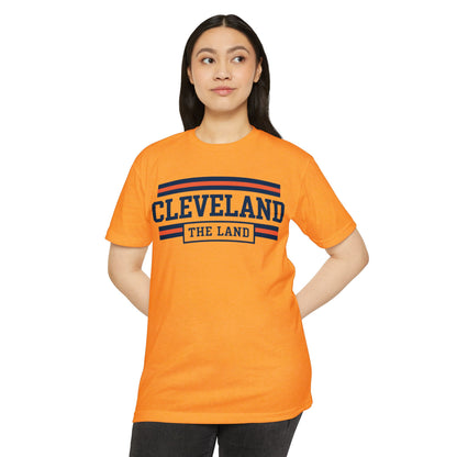 Cleveland "The Land" Retro Striped Tee