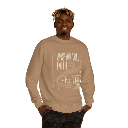 Unshakable Faith, Perfected Grace Sweatshirt