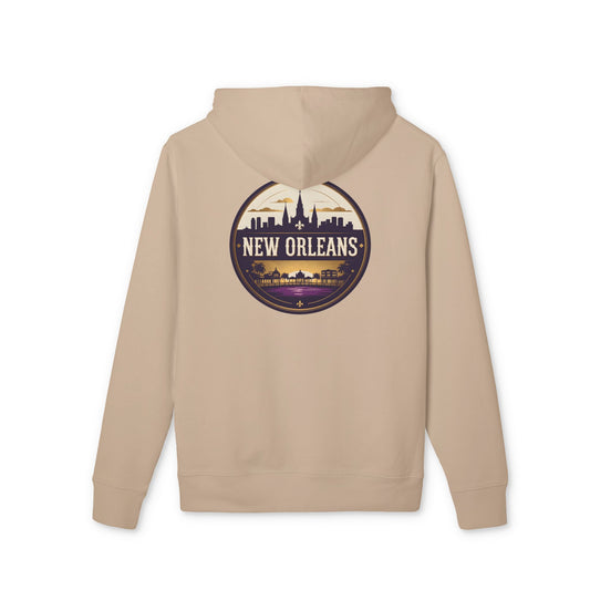 New Orleans Skyline Hoodie — Vintage Crescent City Travel Pullover