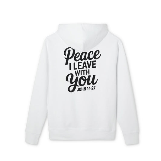 Peace I Leave With You Hoodie — John 14:27 Christian Hoodie