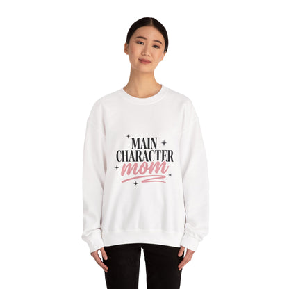 Main Character Mom Sweatshirt | minimalist mom shirt, streetwear mom