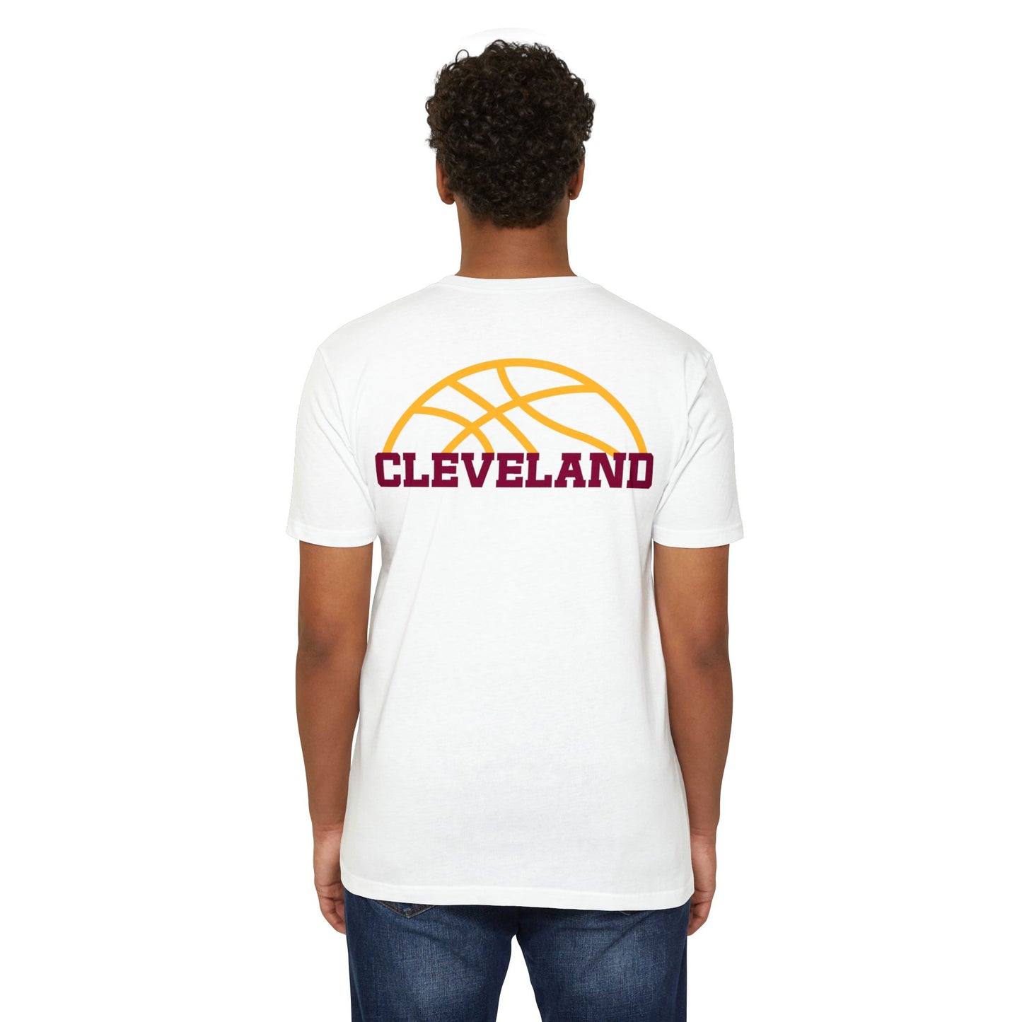 Cleveland  T-Shirt — Retro Hoop Team Tee