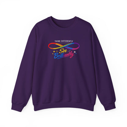 Think Differently See Brilliantly Sweatshirt