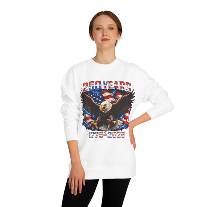 250 Years 1776–2026 Eagle Flag Sweatshirt