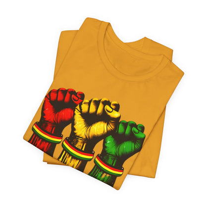 Juneteenth Fist T-Shirt — Black Liberation Pride Tee