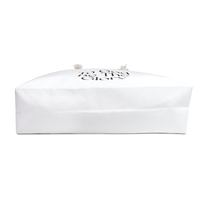 Weekender Bag – “To God Be The Glory” Inspirational Travel Tote